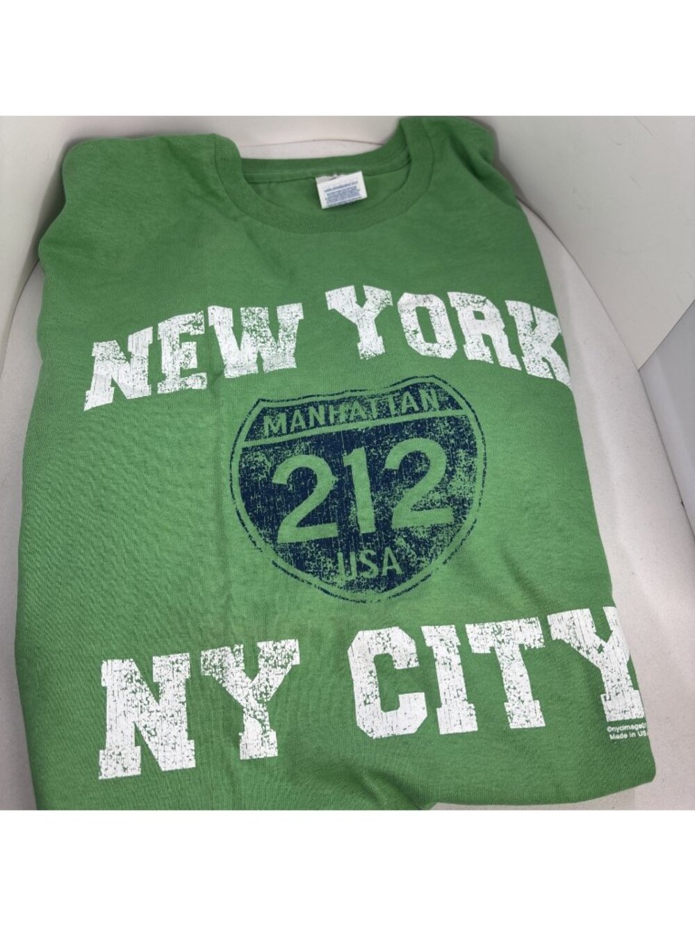 Vintage New York City Blackout Shirt 2003 Big Apple Delta Pro Weight Medium